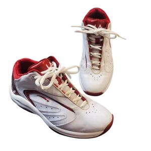Vitage 2005 LA Gear Men's White Leather Athletic Shoes Size 9